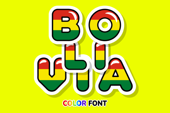 Bolivia: Elevating Design with a Cultural Color Font