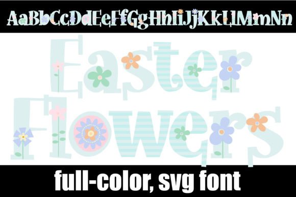 Easter Flowers: Elevate Your Designs with Floral Typography
