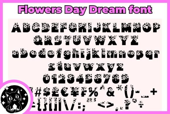 Flowers Day Dream: A Typographic Garden for Creative Projects