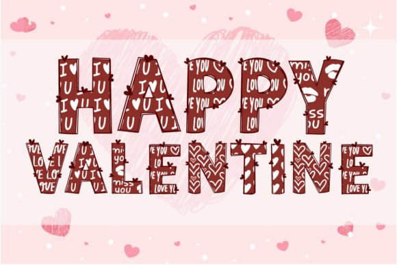 Happy Valentine: A Creative Typography Solution for Designers