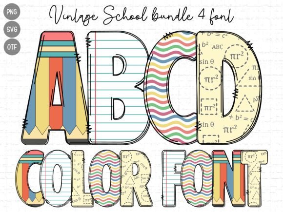 Injecting Playful Authenticity: The Vintage School Font
