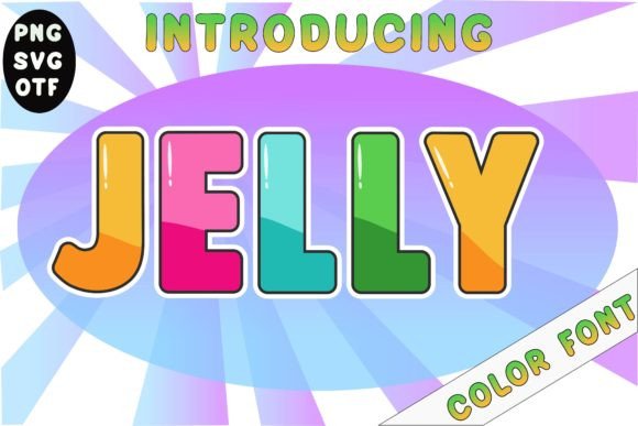 Jelly Font: A Playful Asset for Modern Design