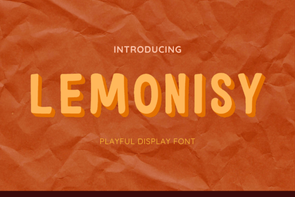 Lemonisy: A Vibrant Color Font for Creative Projects