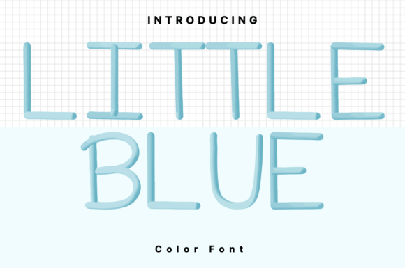 Little Blue: A Color Font for Creative Impact