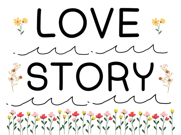 Love Story: A Color Font for Modern Design