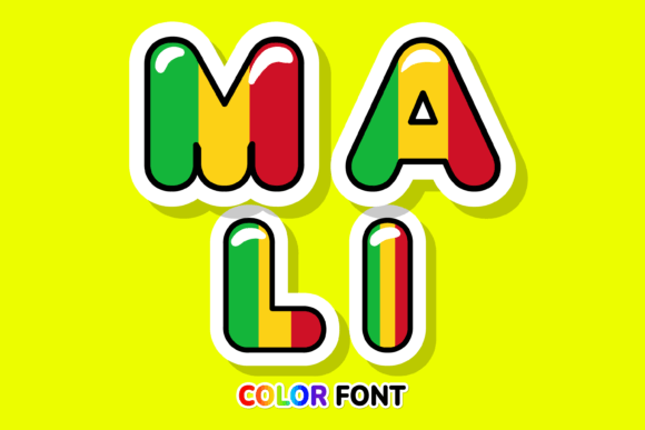 Mali: A Color Font for Vibrant Design Projects