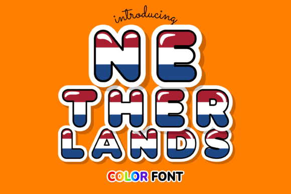 Netherlands: A Color Font with Dutch Design Flair