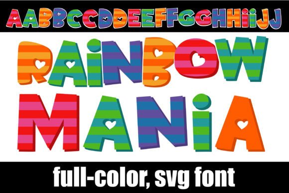 Rainbow-mania: Adding Vibrant Personality to Design